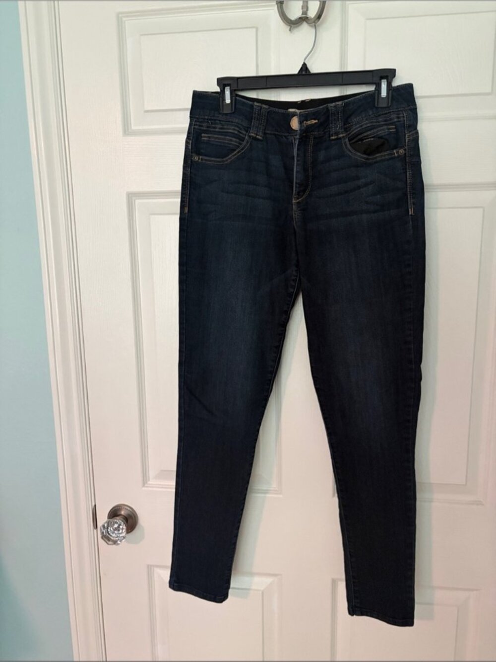 Democracy Women's Dark Indigo Skinny Jeans